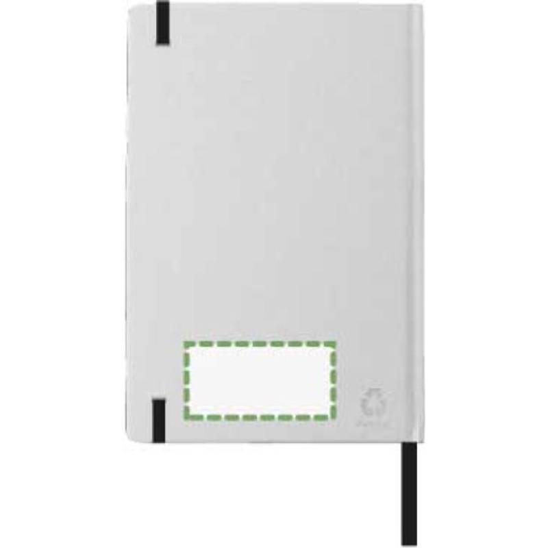 Zápisník z recyklovaného papíru (A5) Gianni, zelená limetková Zápisník z recyklovaného papíru (A5) Gianni, zelená limetková