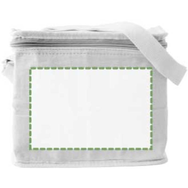 Bavlněná jutová chladící taška Misha, hnědá béžová Bavlněná jutová chladící taška Misha, hnědá béžová