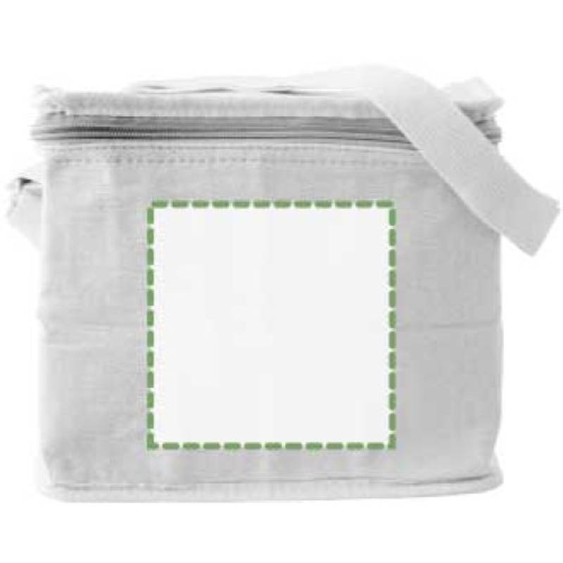 Bavlněná jutová chladící taška Misha, hnědá béžová Bavlněná jutová chladící taška Misha, hnědá béžová