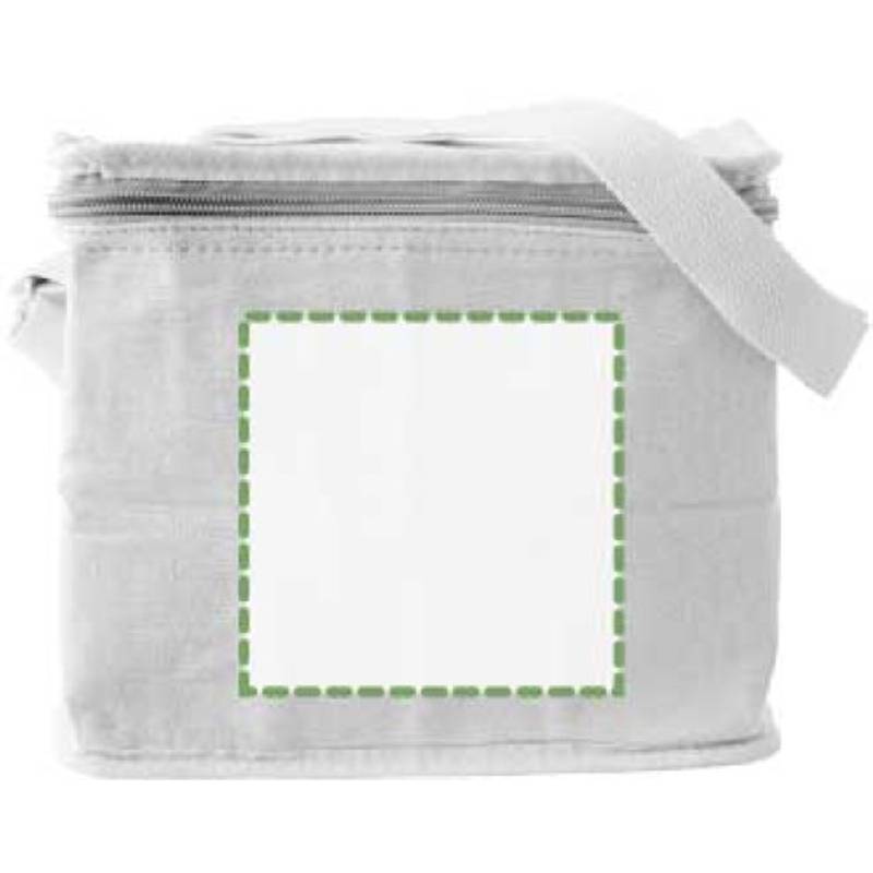 Bavlněná jutová chladící taška Misha, hnědá béžová Bavlněná jutová chladící taška Misha, hnědá béžová