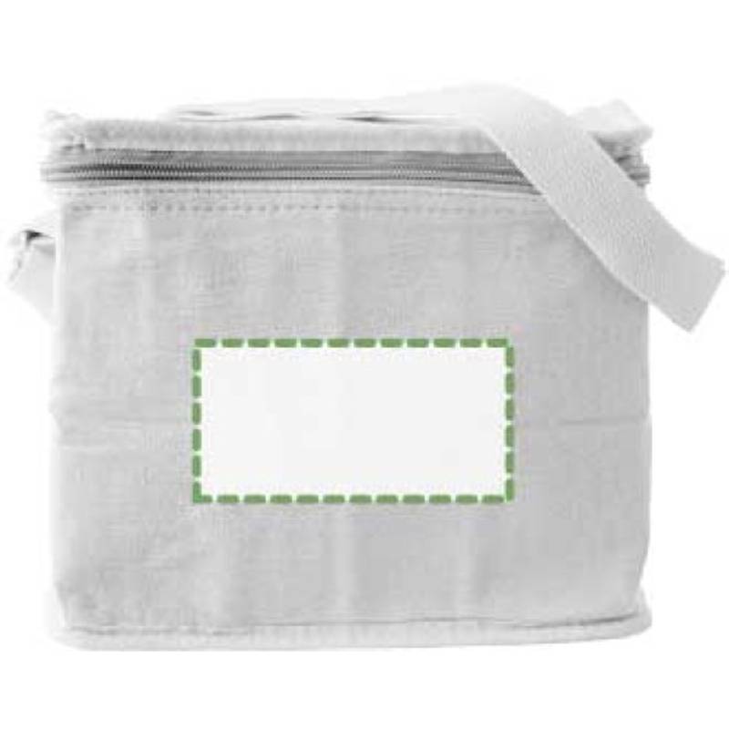 Bavlněná jutová chladící taška Misha, hnědá béžová Bavlněná jutová chladící taška Misha, hnědá béžová