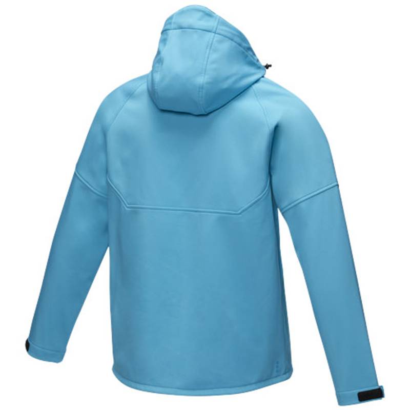 Pánska recyklovaná softshellová bunda GRS Coltan, svetlo modrá, L Pánska recyklovaná softshellová bunda GRS Coltan, svetlo modrá, L