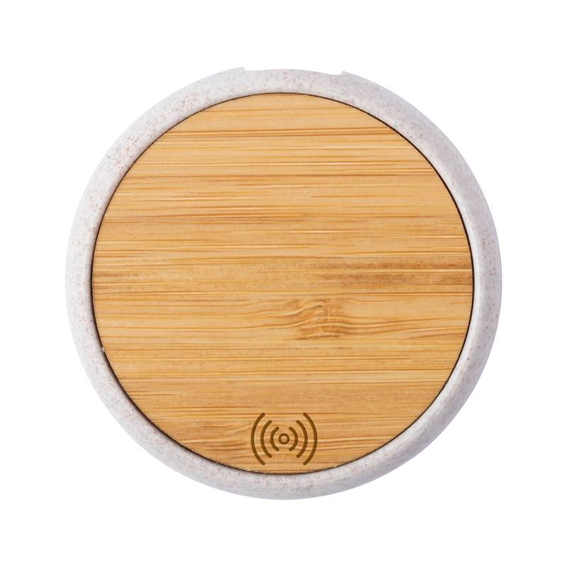 Fiore bezdrátová nabíječka, hnědá béžová Fiore bezdrátová nabíječka, hnědá béžová