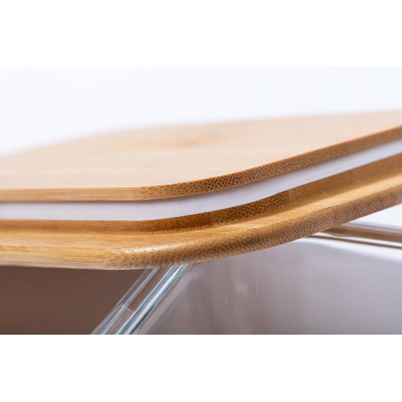 Bejar sklenený box na jedlo, hnedá Bejar sklenený box na jedlo, hnedá