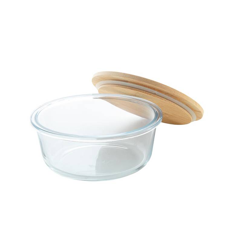 Ruttata skleněný obědář, transparentní Ruttata skleněný obědář, transparentní