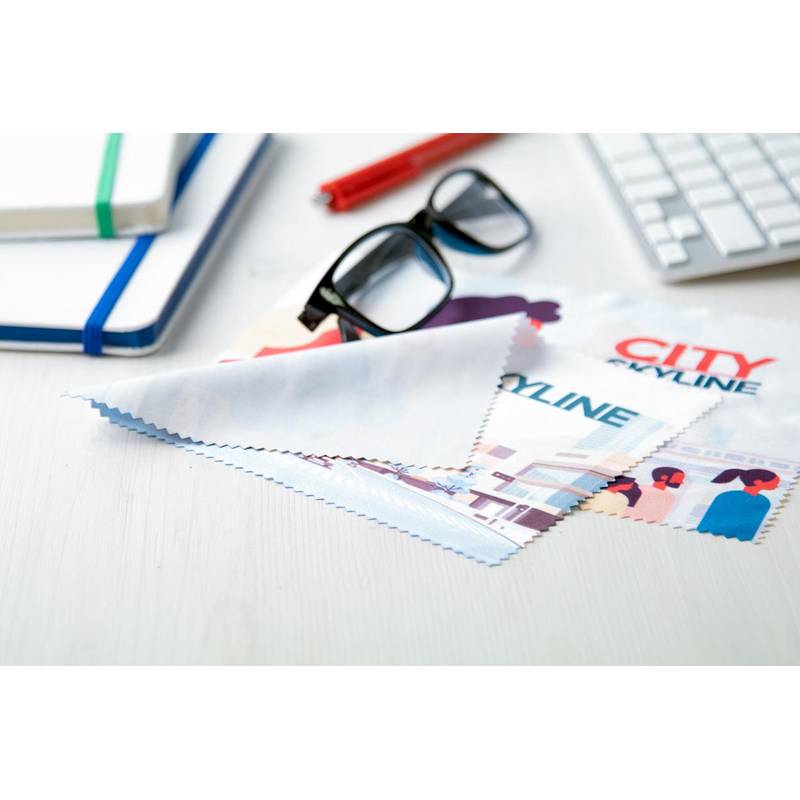 Dioptry hadřík na brýle, bílý Dioptry hadřík na brýle, bílý