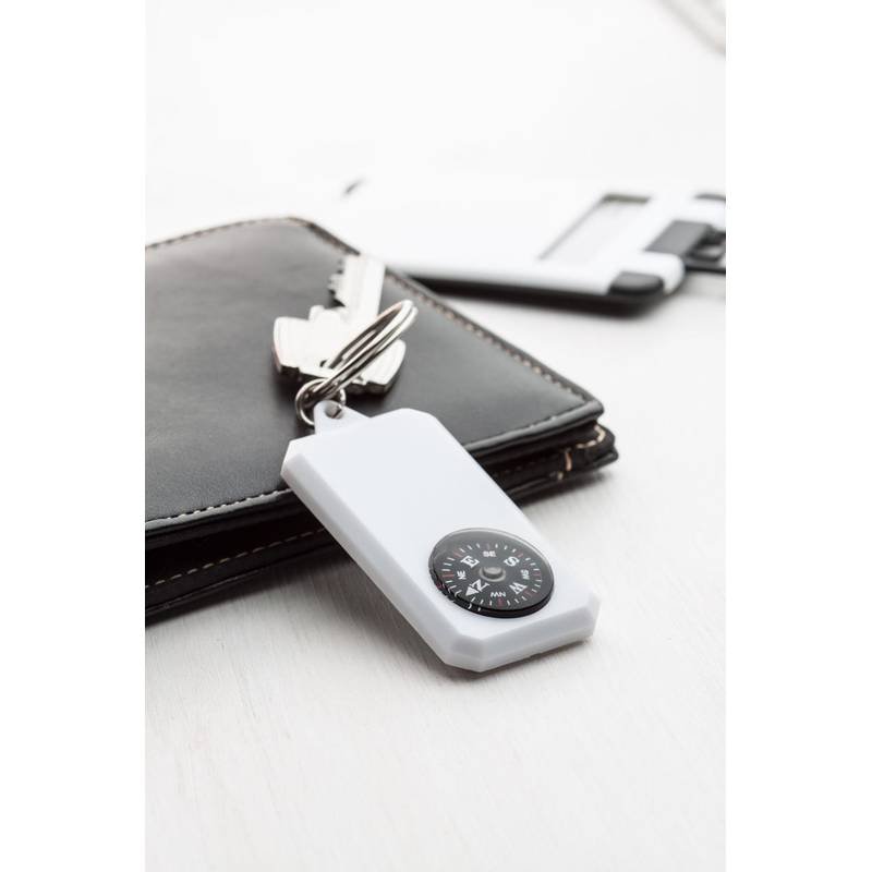 Magellan přívěsek na klíče s kompasem, bílá Magellan přívěsek na klíče s kompasem, bílá