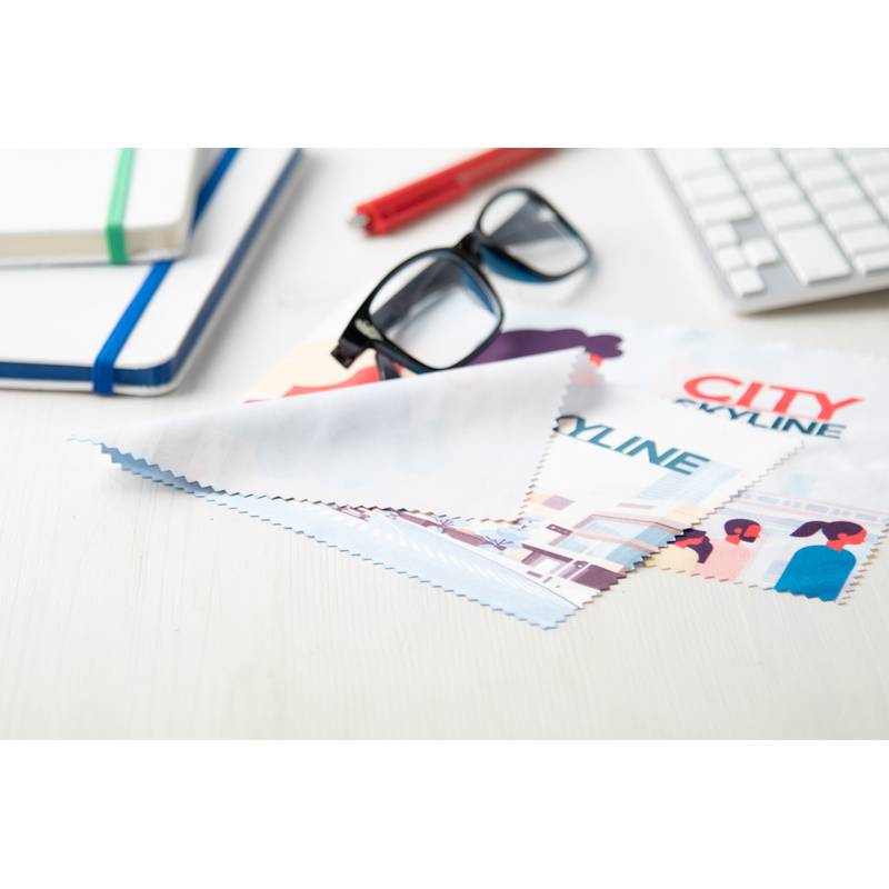 Dioptry XL hadřík na brýle, bílý Dioptry XL hadřík na brýle, bílý