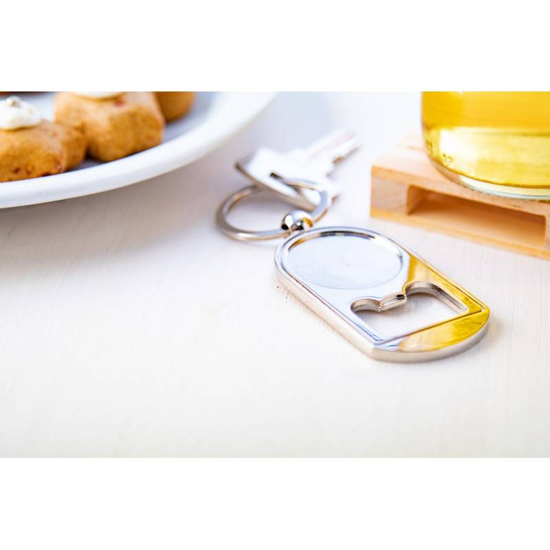 Bubbles přívěšek na klíče, šedá stříbrná Bubbles přívěšek na klíče, šedá stříbrná