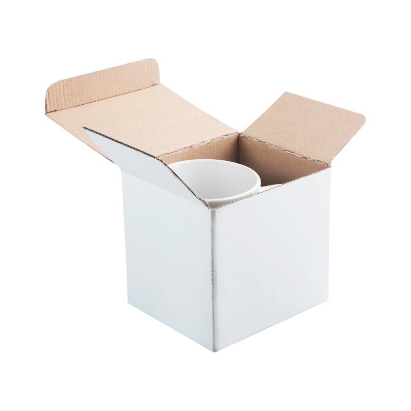 Three krabička na hrnček, biela Three krabička na hrnček, biela