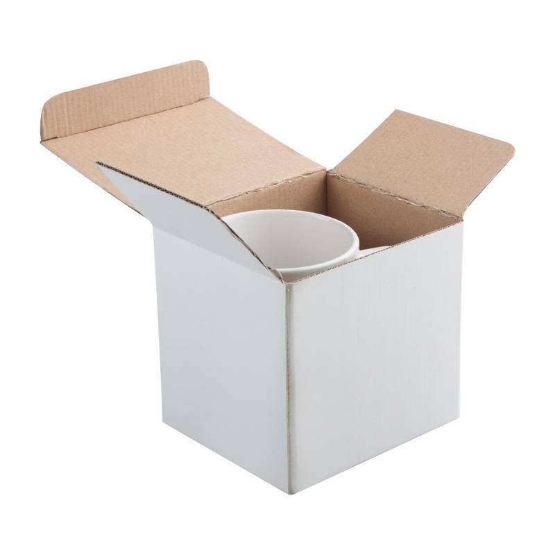 Three krabička na hrnček, biela Three krabička na hrnček, biela