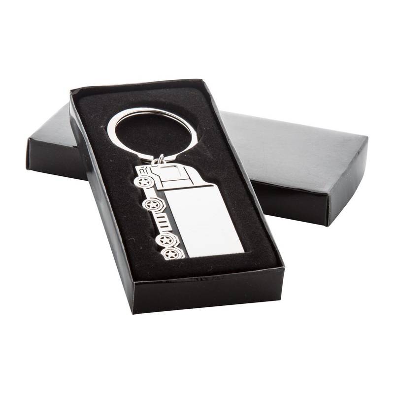 Basset přívěsek na klíče, šedá stříbrná Basset přívěsek na klíče, šedá stříbrná