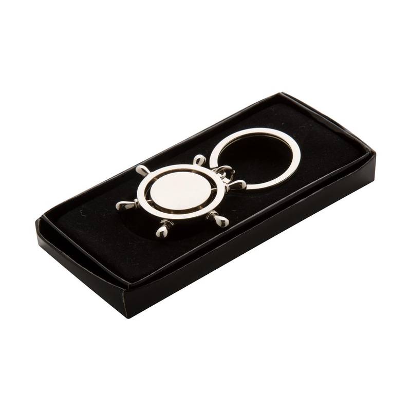 Vertigo přívěšek na klíče, šedá stříbrná Vertigo přívěšek na klíče, šedá stříbrná