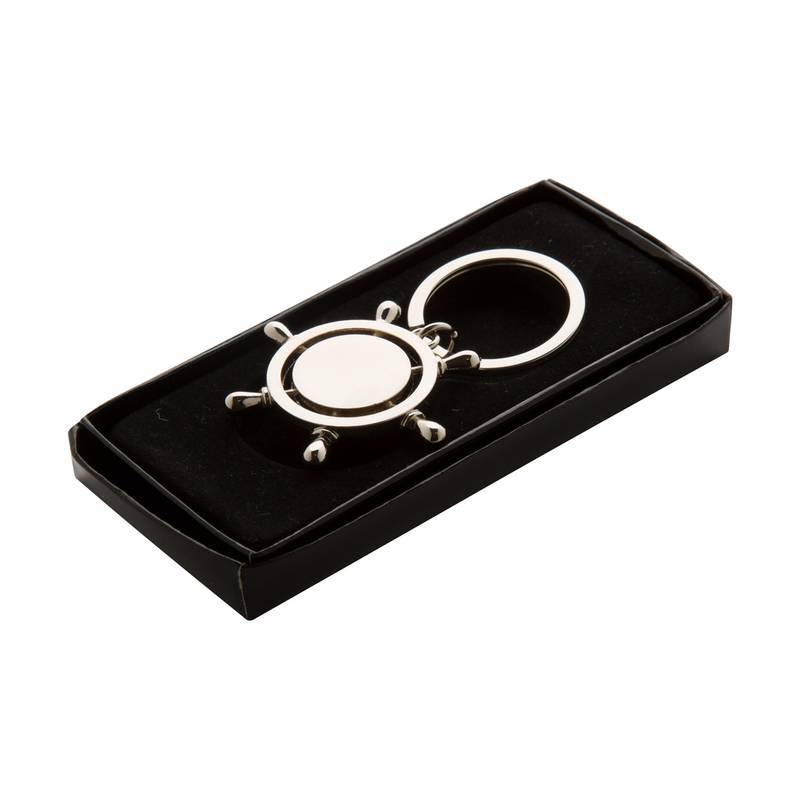 Vertigo přívěšek na klíče, šedá stříbrná Vertigo přívěšek na klíče, šedá stříbrná