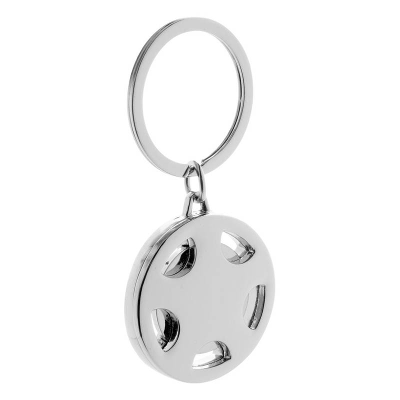 Dromo přívěšek na klíče, šedá stříbrná Dromo přívěšek na klíče, šedá stříbrná