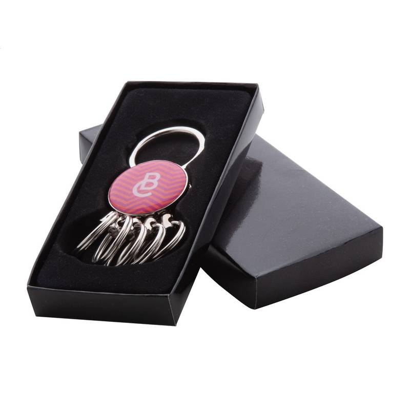 Cinco přívěšek na klíče, šedá stříbrná Cinco přívěšek na klíče, šedá stříbrná