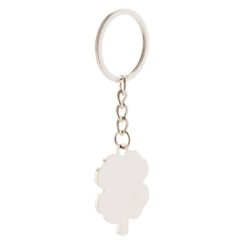 Lucky přívěsek na klíče, šedá stříbrná Lucky přívěsek na klíče, šedá stříbrná