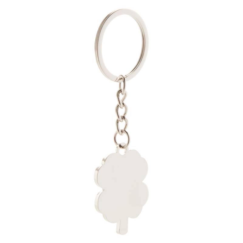 Lucky přívěsek na klíče, šedá stříbrná Lucky přívěsek na klíče, šedá stříbrná