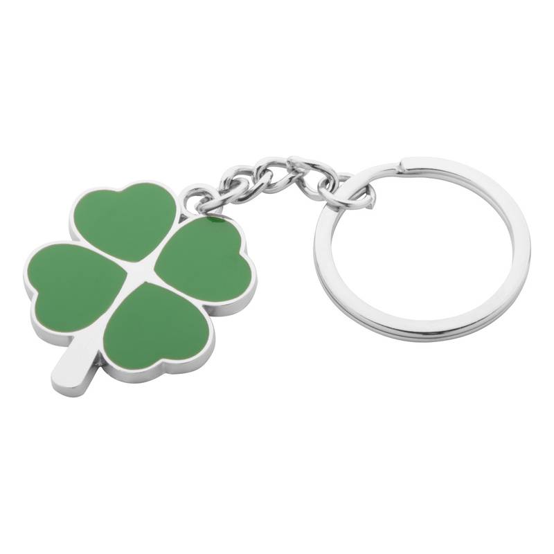 Lucky přívěsek na klíče, šedá stříbrná Lucky přívěsek na klíče, šedá stříbrná