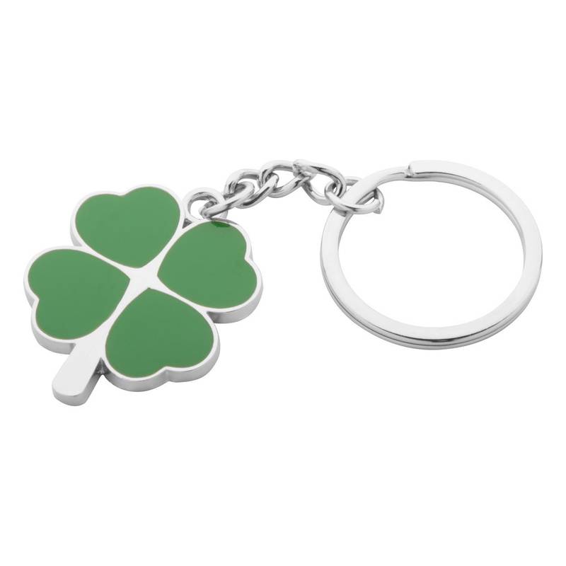 Lucky přívěsek na klíče, šedá stříbrná Lucky přívěsek na klíče, šedá stříbrná