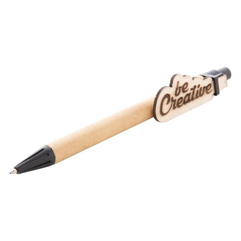 CreaClip Eco kuličkové pero, černá CreaClip Eco kuličkové pero, černá