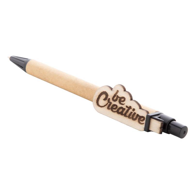 CreaClip Eco kuličkové pero, černá CreaClip Eco kuličkové pero, černá