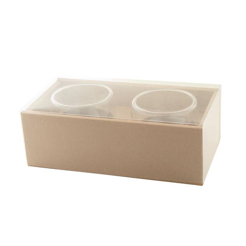 Mocaboo sada pohárov na espresso zo skla, transparentná Mocaboo sada pohárov na espresso zo skla, transparentná