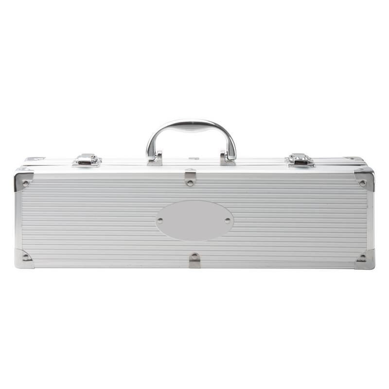 Carolina BBQ sada, sivá strieborná Carolina BBQ sada, sivá strieborná