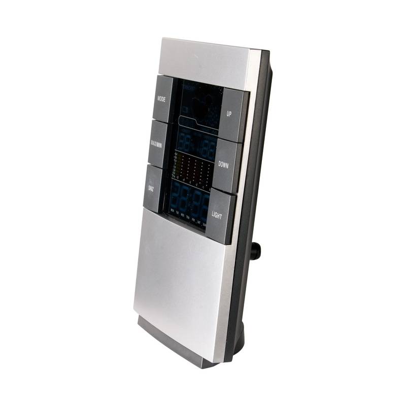 California meteostanice, šedá stříbrná California meteostanice, šedá stříbrná