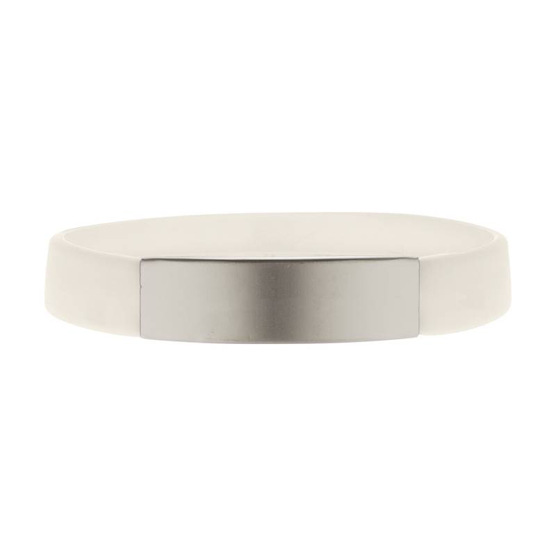 Platty náramok, biela Platty náramok, biela