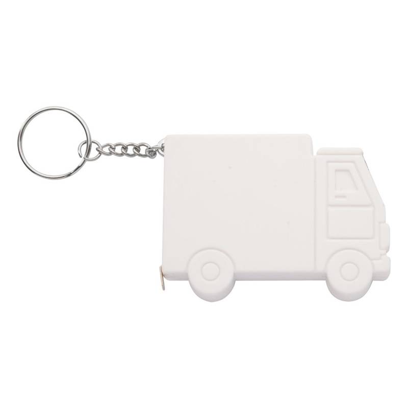 Symmons přívěšek na klíče s metrem, bílá Symmons přívěšek na klíče s metrem, bílá