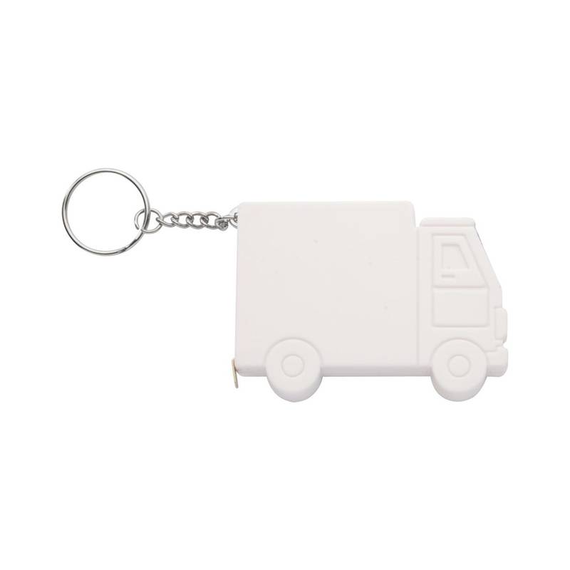 Symmons přívěšek na klíče s metrem, bílá Symmons přívěšek na klíče s metrem, bílá