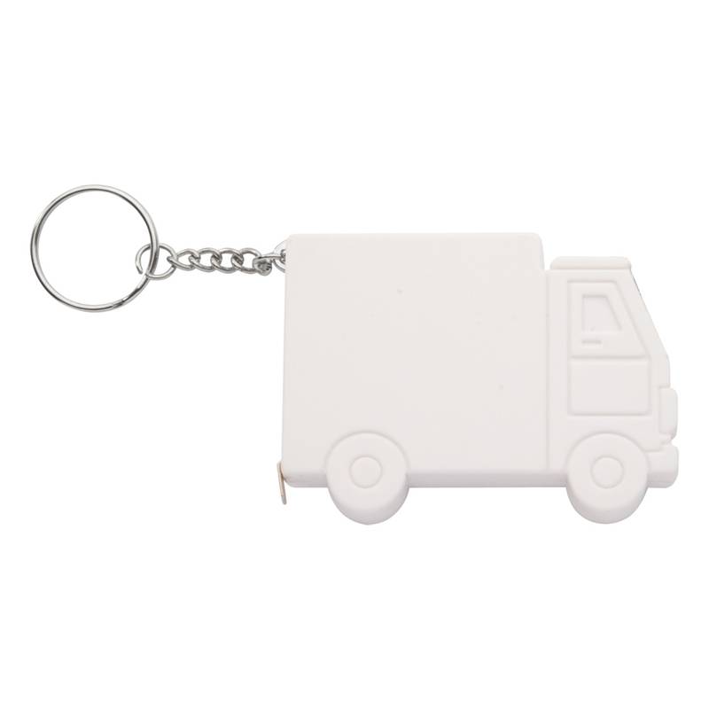 Symmons přívěšek na klíče s metrem, bílá Symmons přívěšek na klíče s metrem, bílá