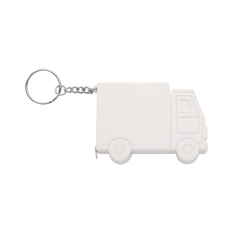 Symmons přívěšek na klíče s metrem, bílá Symmons přívěšek na klíče s metrem, bílá