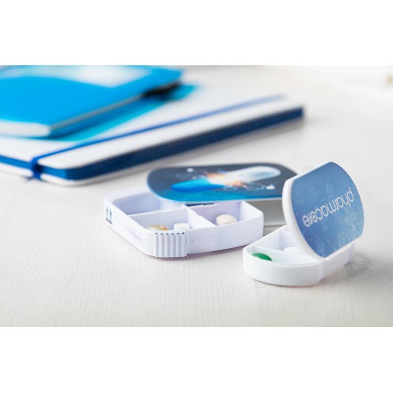 Trizone krabička na lieky, biela Trizone krabička na lieky, biela