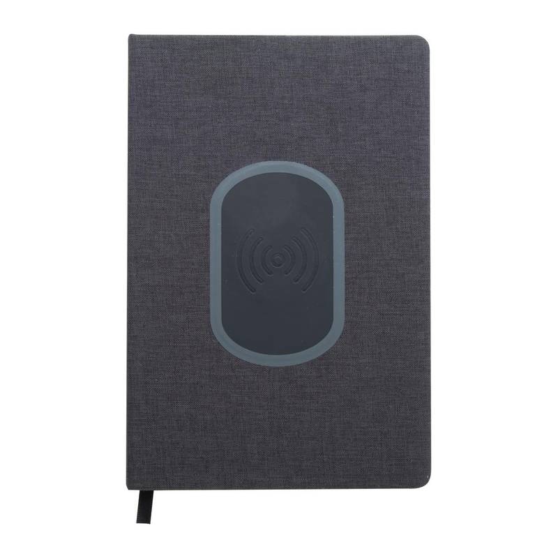 Kevant poznámkový blok - bezdrátová nabíječka, černá Kevant poznámkový blok - bezdrátová nabíječka, černá