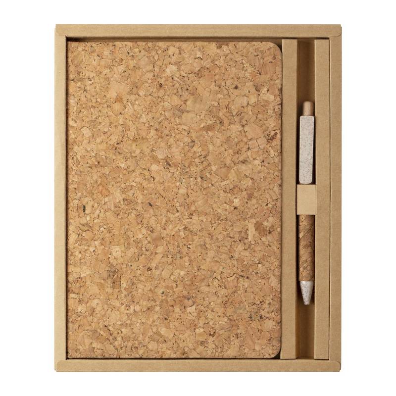 Minsor sada s notesem a perem, hnědá Minsor sada s notesem a perem, hnědá