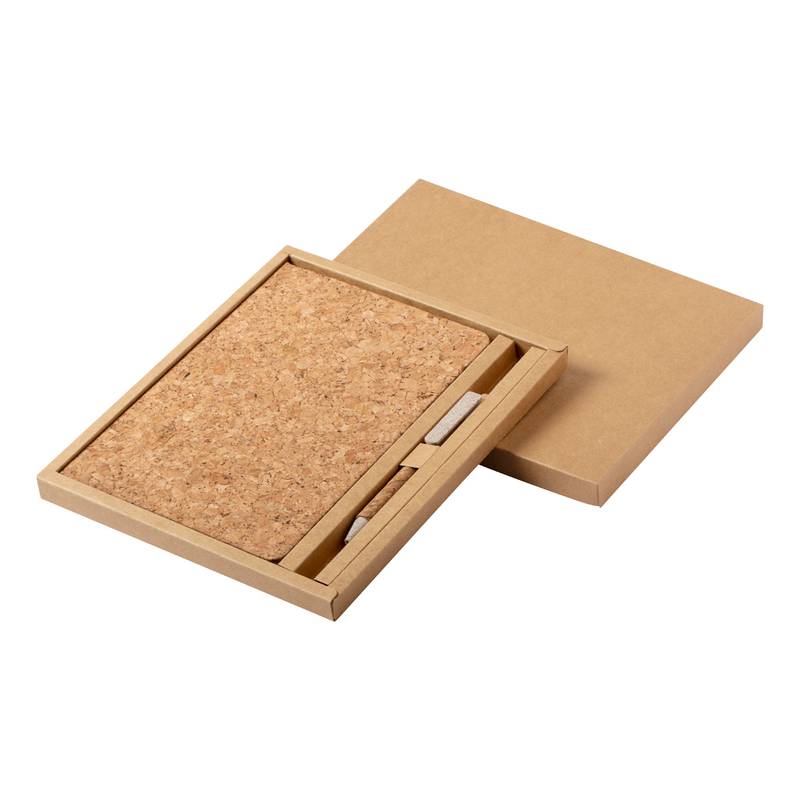 Minsor sada s notesem a perem, hnědá Minsor sada s notesem a perem, hnědá