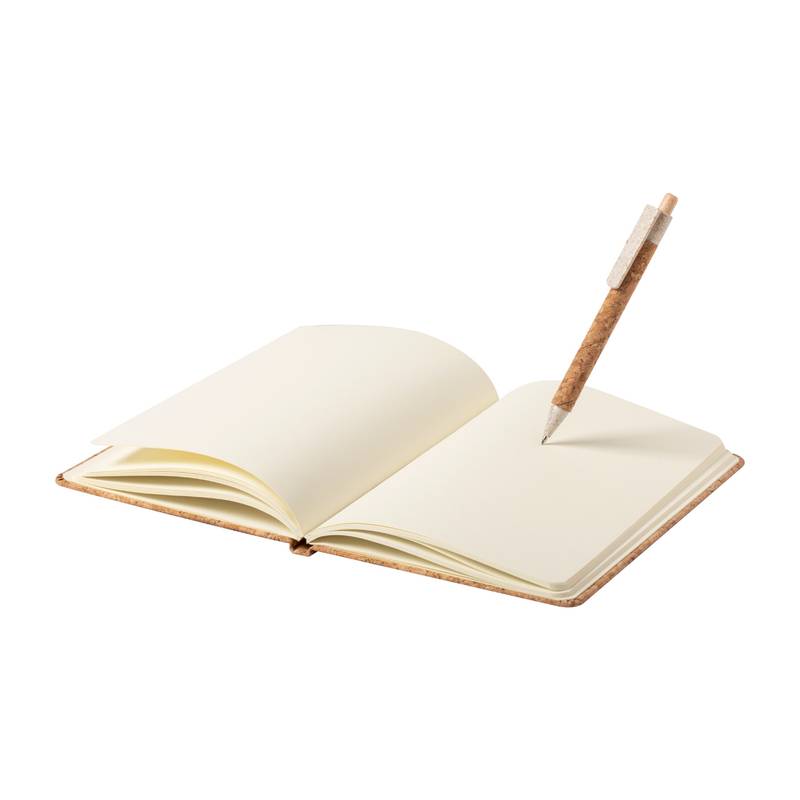 Minsor sada s notesem a perem, hnědá Minsor sada s notesem a perem, hnědá