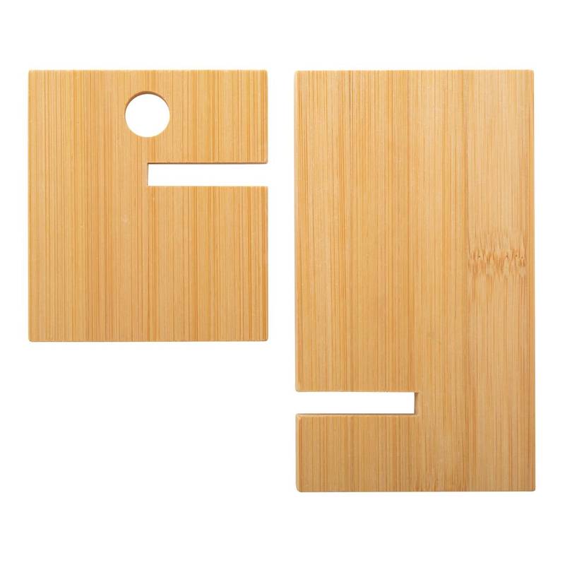 Gibba bambusový stojan na mobil, hnedá Gibba bambusový stojan na mobil, hnedá