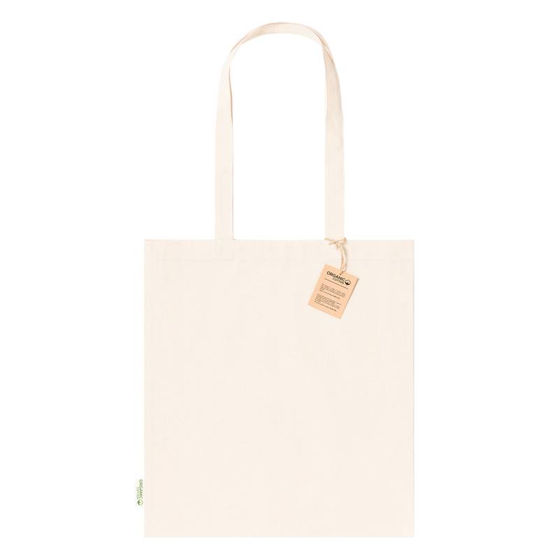 Fizzy bavlnená nákupná taška, hnedá Fizzy bavlnená nákupná taška, hnedá