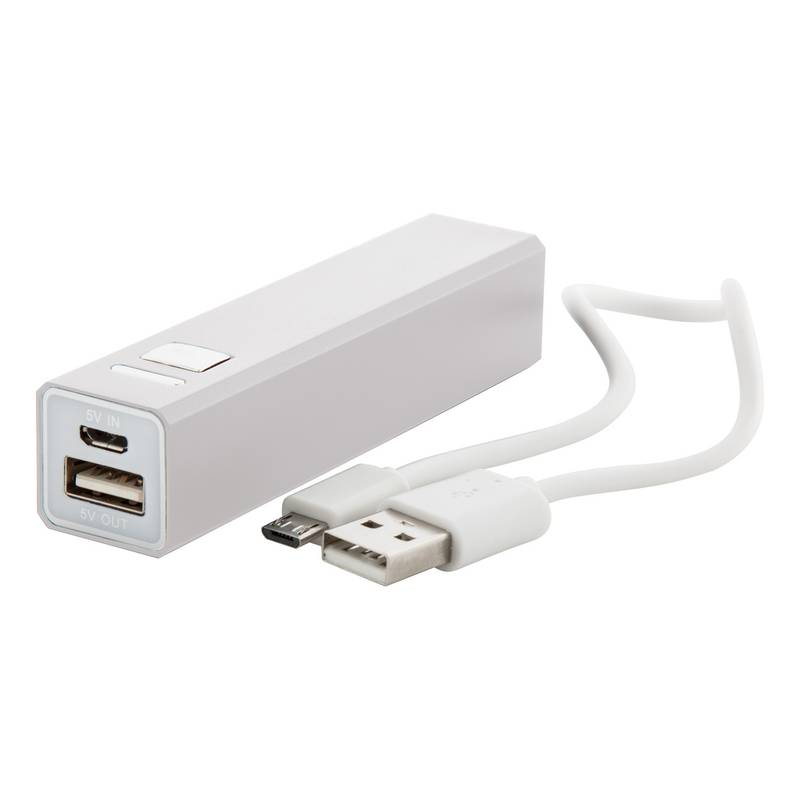 Thazer USB power banka, bílá Thazer USB power banka, bílá