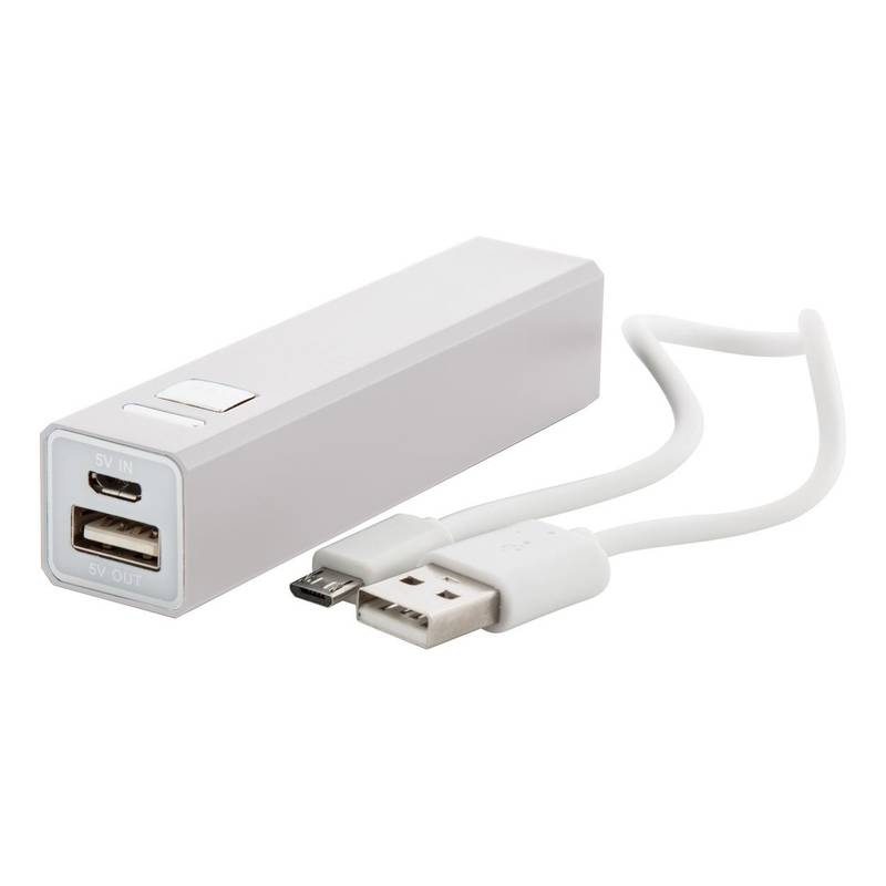 Thazer USB power banka, bílá Thazer USB power banka, bílá