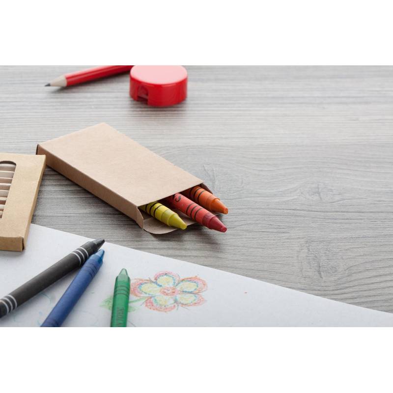 Liddy sada 6 pastelek, černá Liddy sada 6 pastelek, černá