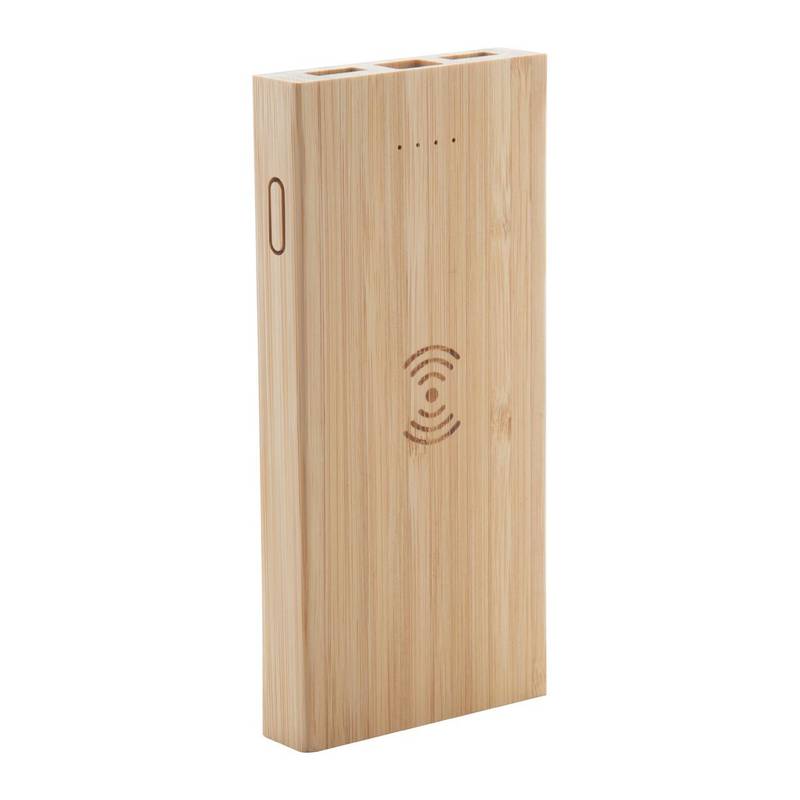 Wooster power banka, hnědá Wooster power banka, hnědá