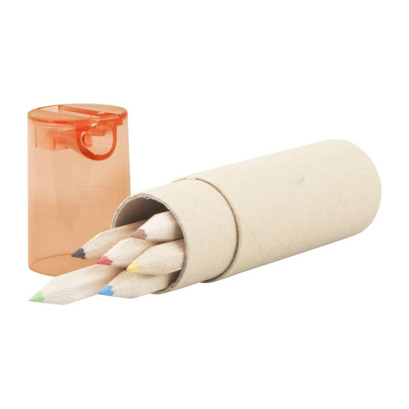 Gallery 6 sada barviček, oranžová Gallery 6 sada barviček, oranžová