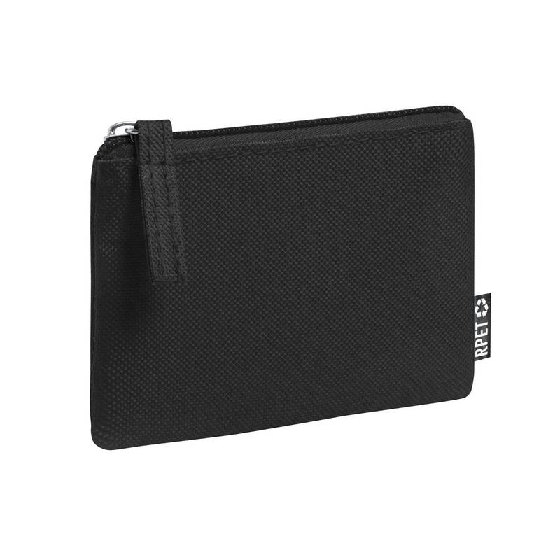 Nelsom RPET peněženka, černá Nelsom RPET peněženka, černá