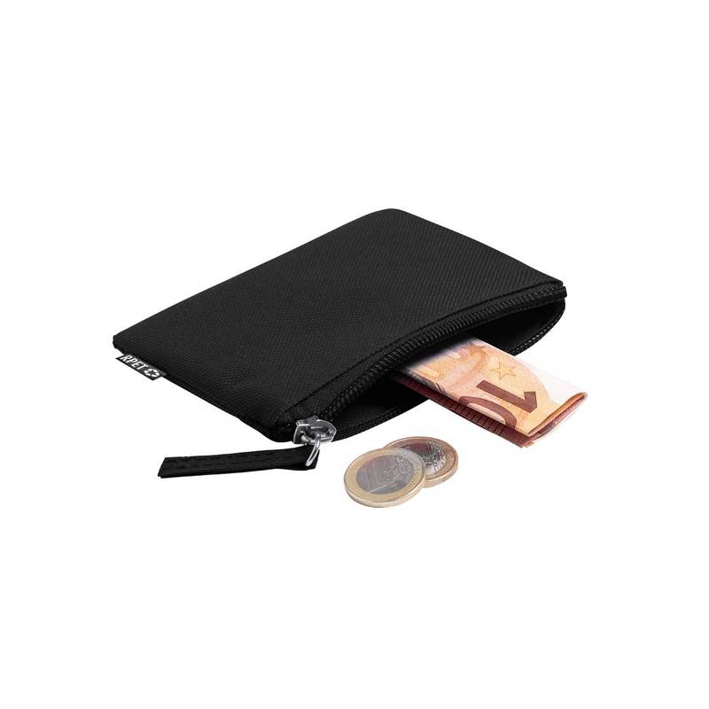 Nelsom RPET peněženka, černá Nelsom RPET peněženka, černá