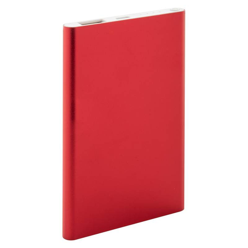 FlatFour power banka, červená FlatFour power banka, červená