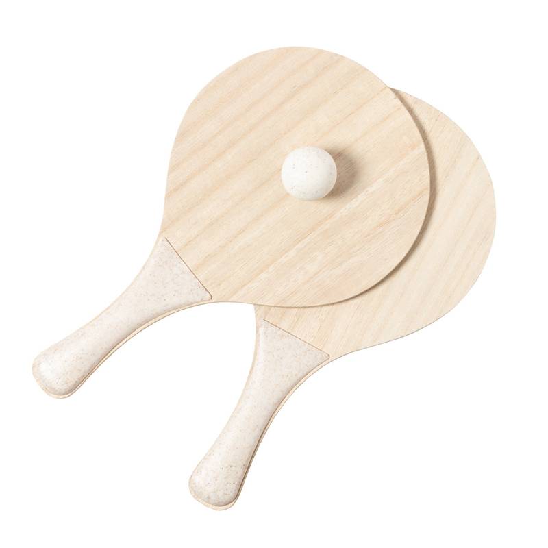 Saiker set na plážový tenis, hnědá Saiker set na plážový tenis, hnědá